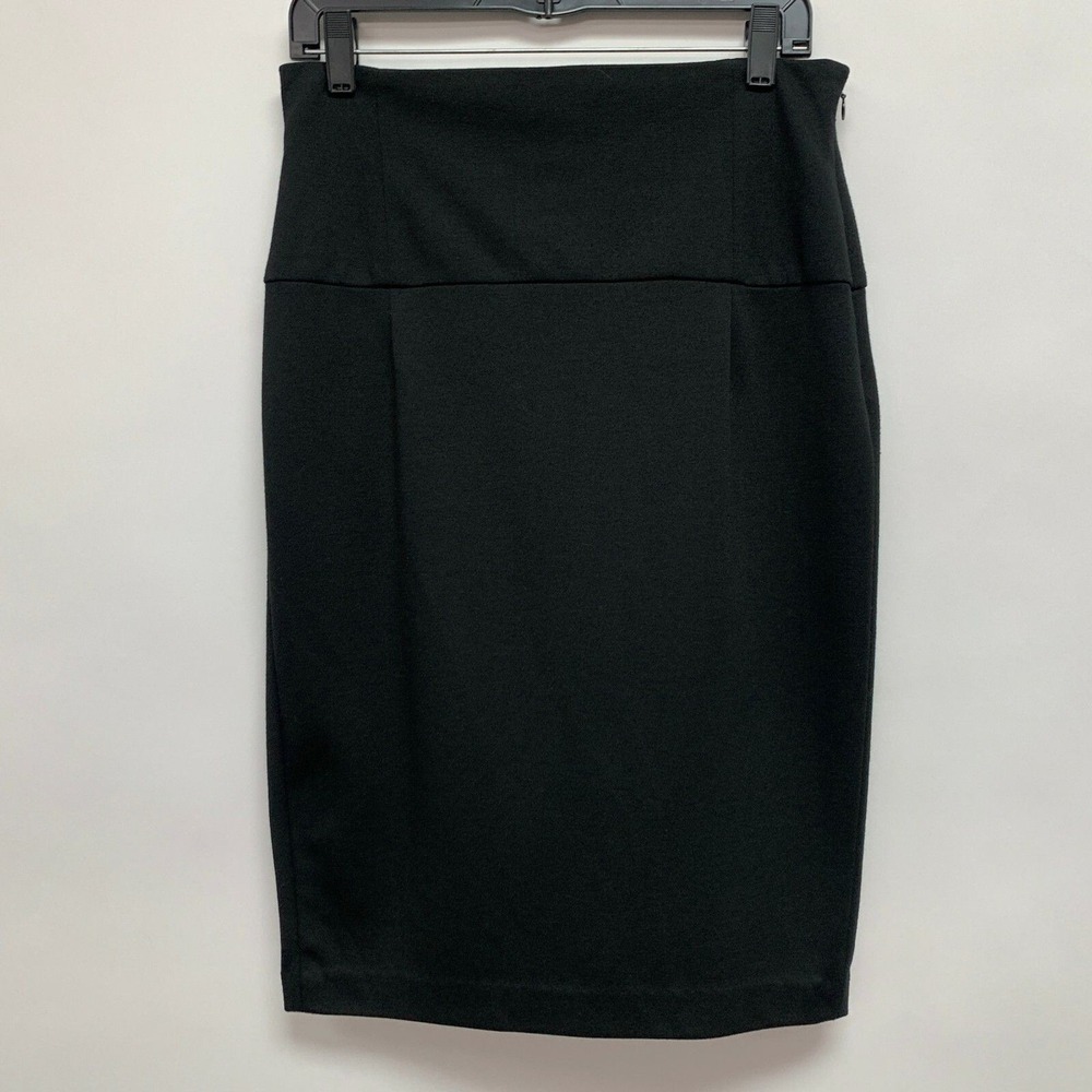Kenneth Cole Reaction Women's Skirt Size 8 Black Pencil Straight